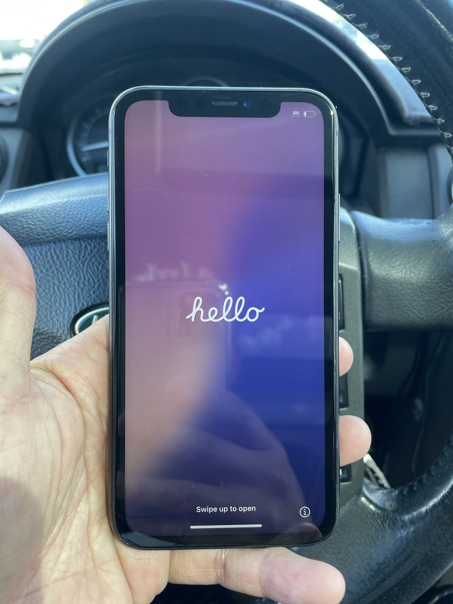 Apple iPhone  11 new lcd screen, crack on back of phone
