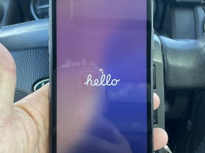 Apple iPhone 11 new lcd screen, crack on back of phone