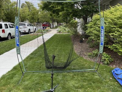 Batting Net and adjustable tee