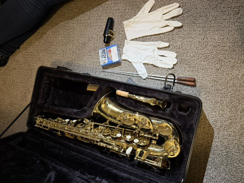 Vintage Bestler E Flat Alto Sax Buescher Stencil