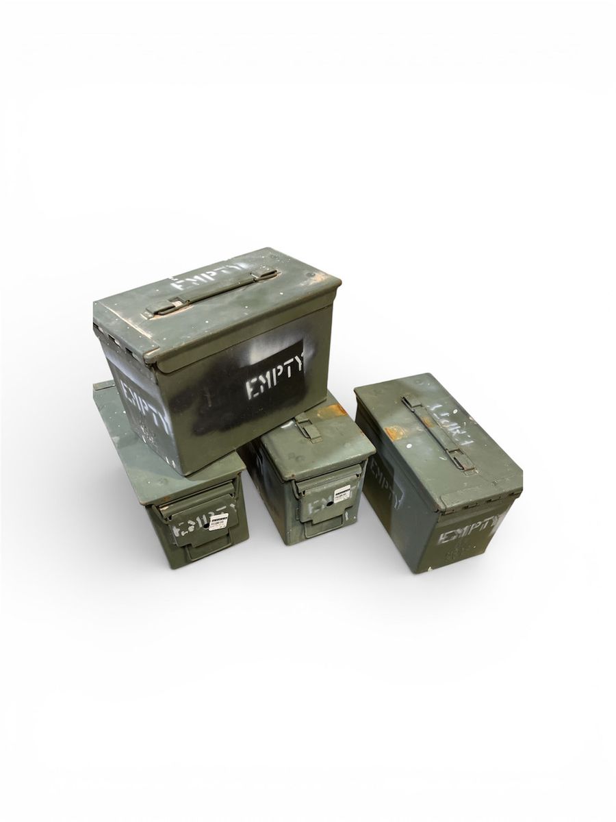 .50 Cal Ammo Cans Sale! $10 Each Can! Huge Sale @ "Unite" South Town Mall In Sandy