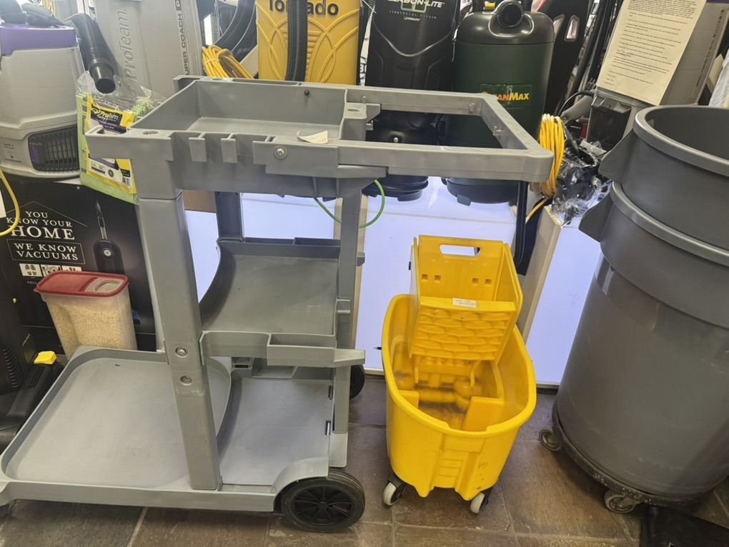 Used Janitor Cart