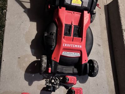 Craftsman LawnMower And Leaf Blower
