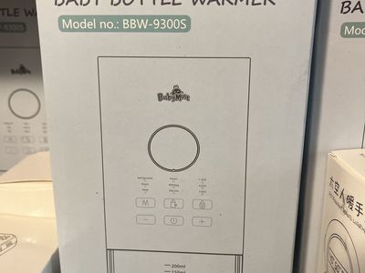 BabyMust BBW-9300S Baby Bottle Warmer - Multiple Heating Modes, Brand New