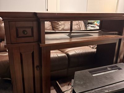 FREE – Large Electric Fireplace TV Stand / Entertainment Center