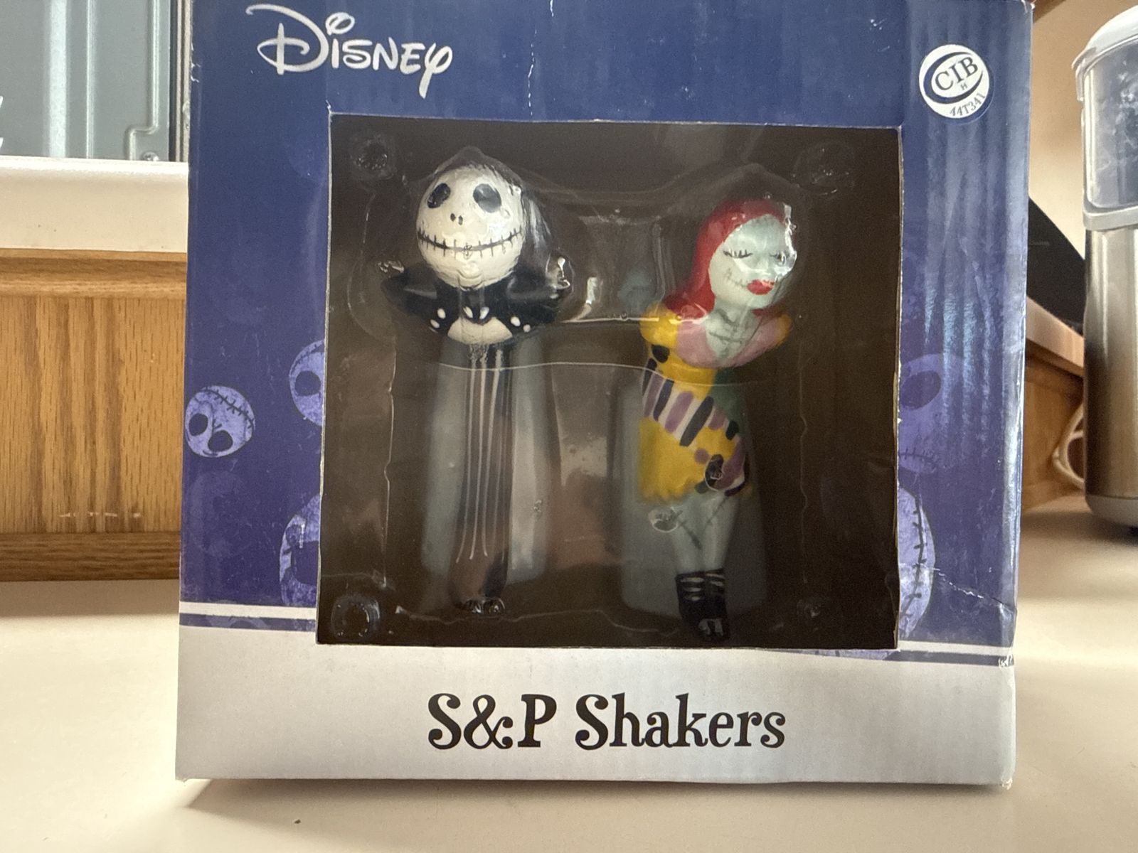 Jack and Sally NIghtmare Before Christmas salt and pepper shakers