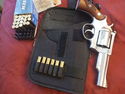 The Ruger revolver