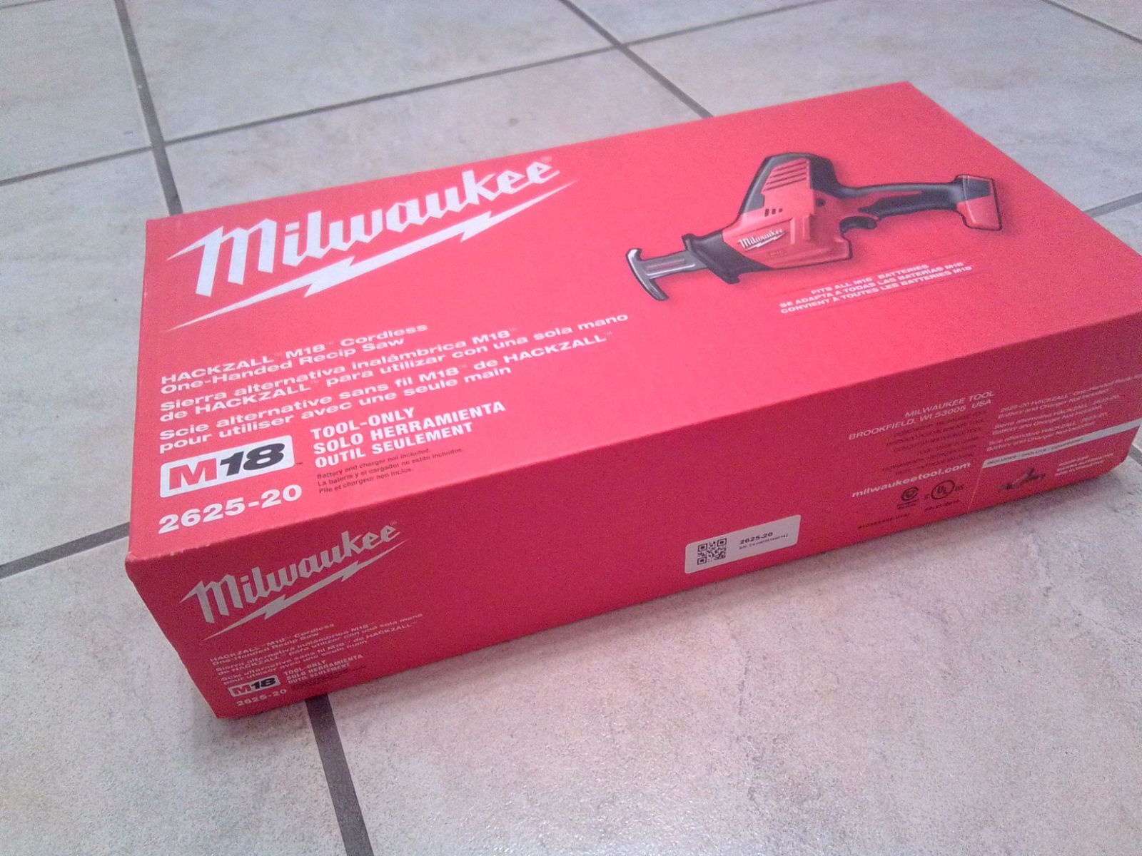 Milwaukee Hackzall M18 Cordless One-Handed Recip Saw