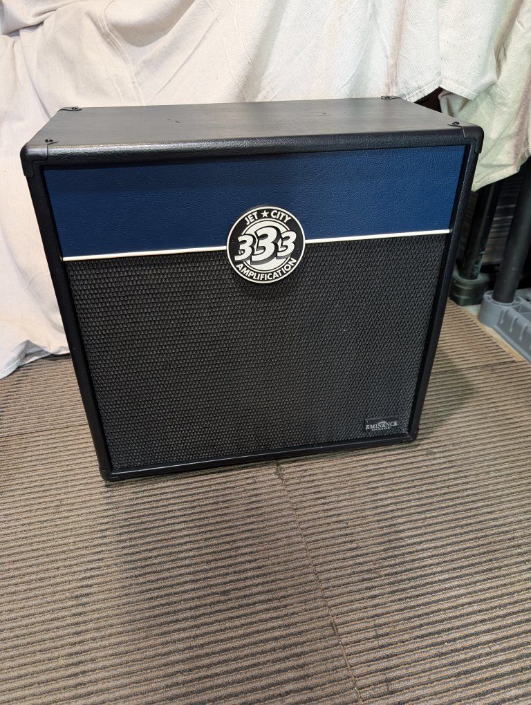 jet City amplification 1x12 cab open or closed back 12. ohm great condition.