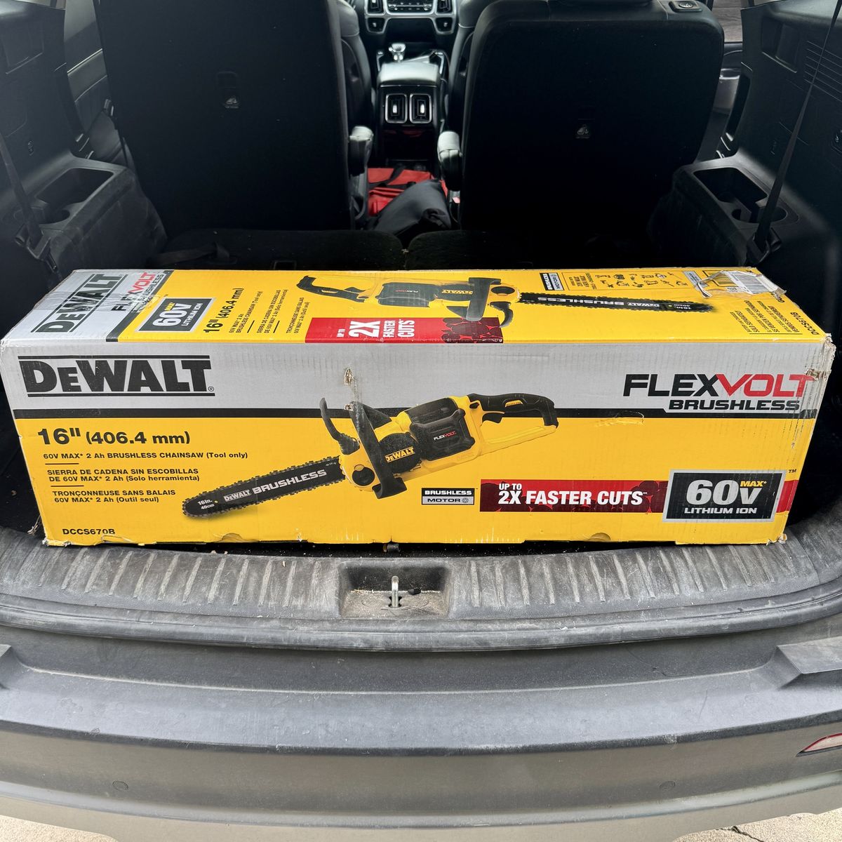 DEWALT FLEXVOLT 60V MAX 16in. Brushless Chainsaw