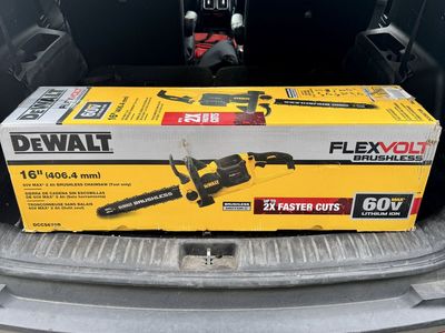 DEWALT FLEXVOLT 60V MAX 16in. Brushless Chainsaw