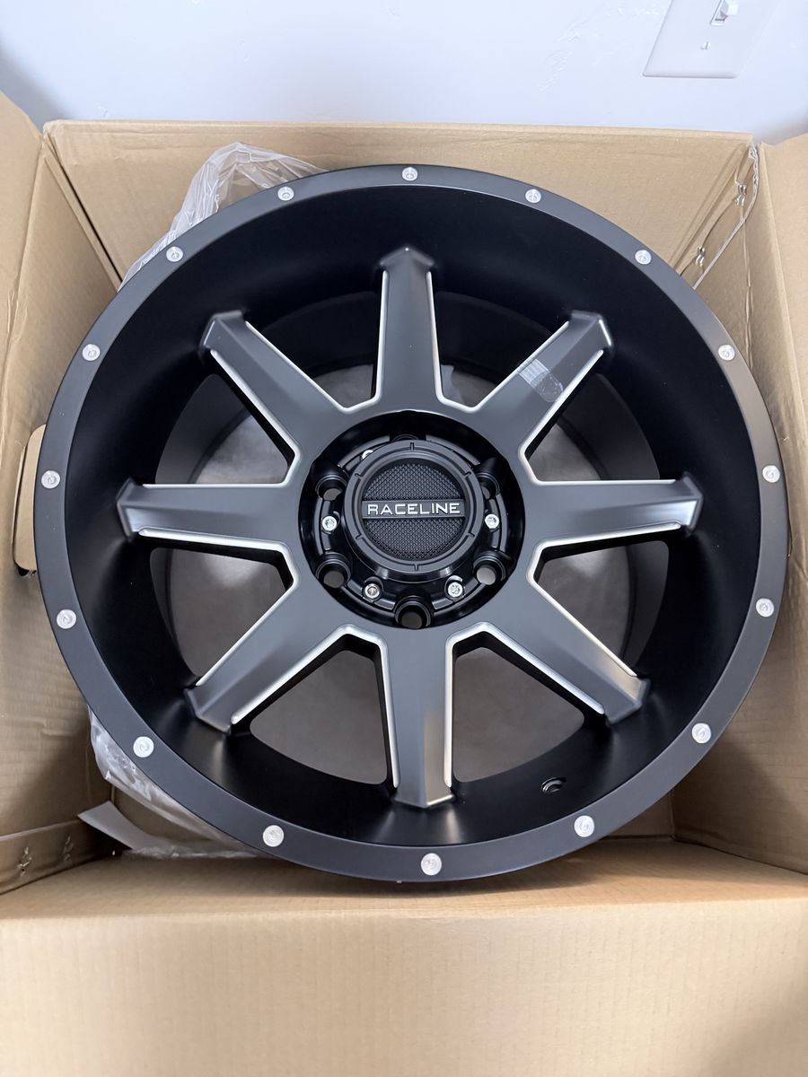 Brand New Raceline 954M 17x9 Wheels - 6x139.7 (6x5.5) - Set of 4