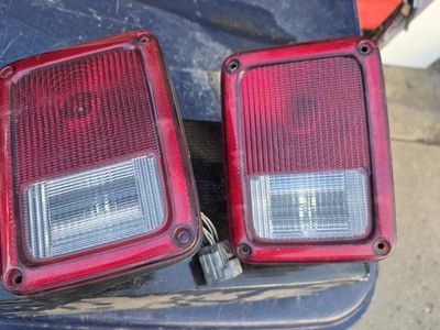 Jeep Wrangler JK 2007-2018 OEM Tail Lights Pair (Driver & Passenger)