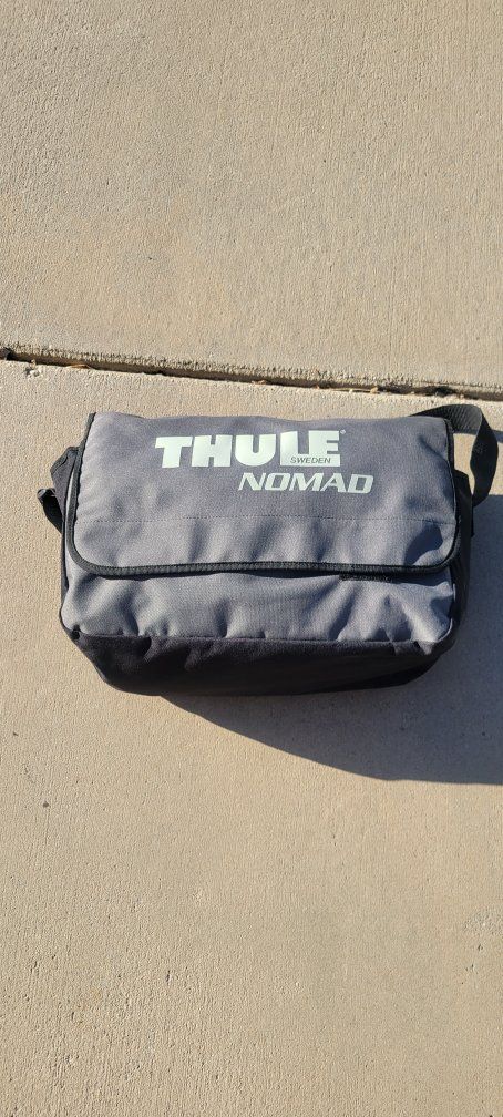 Thule Nomad Black/gray Travel Case/Bag with White Reflective Trim and Straps - Damaged