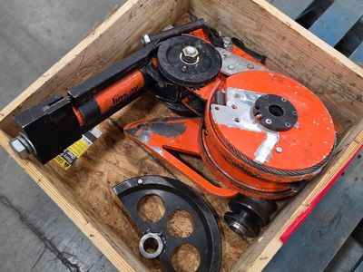 Pacific Benders Jimmy Rebar Bender - Model 5005801 - Hydraulic/Manual Tool