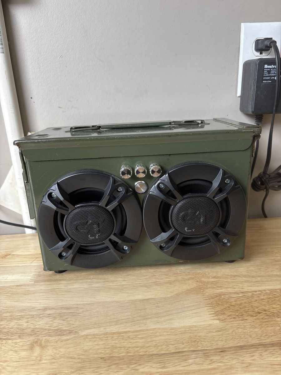 Ammo Can Bluetooth Shop speaker