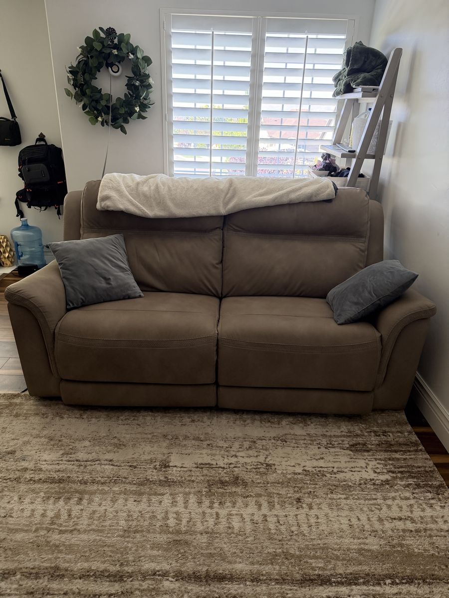 2 Ashley Reclining Sofas