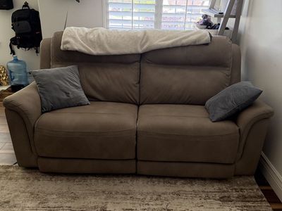 2 Ashley Reclining Sofas