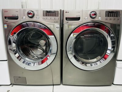 Lg Steam Electric Front Load Set