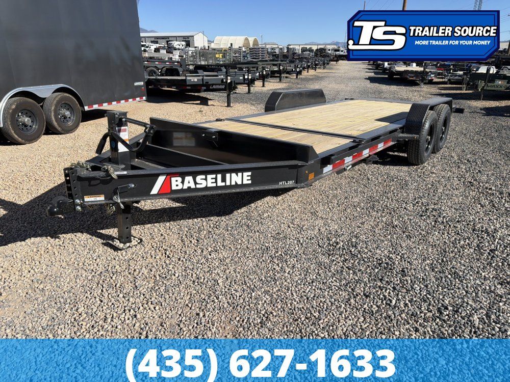 7x20 Diamond C Baseline HTL 207 Tilt Trailer - 14K GVWR