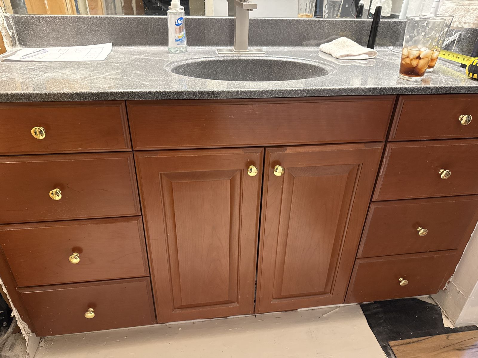 Large Bathroom Vanity