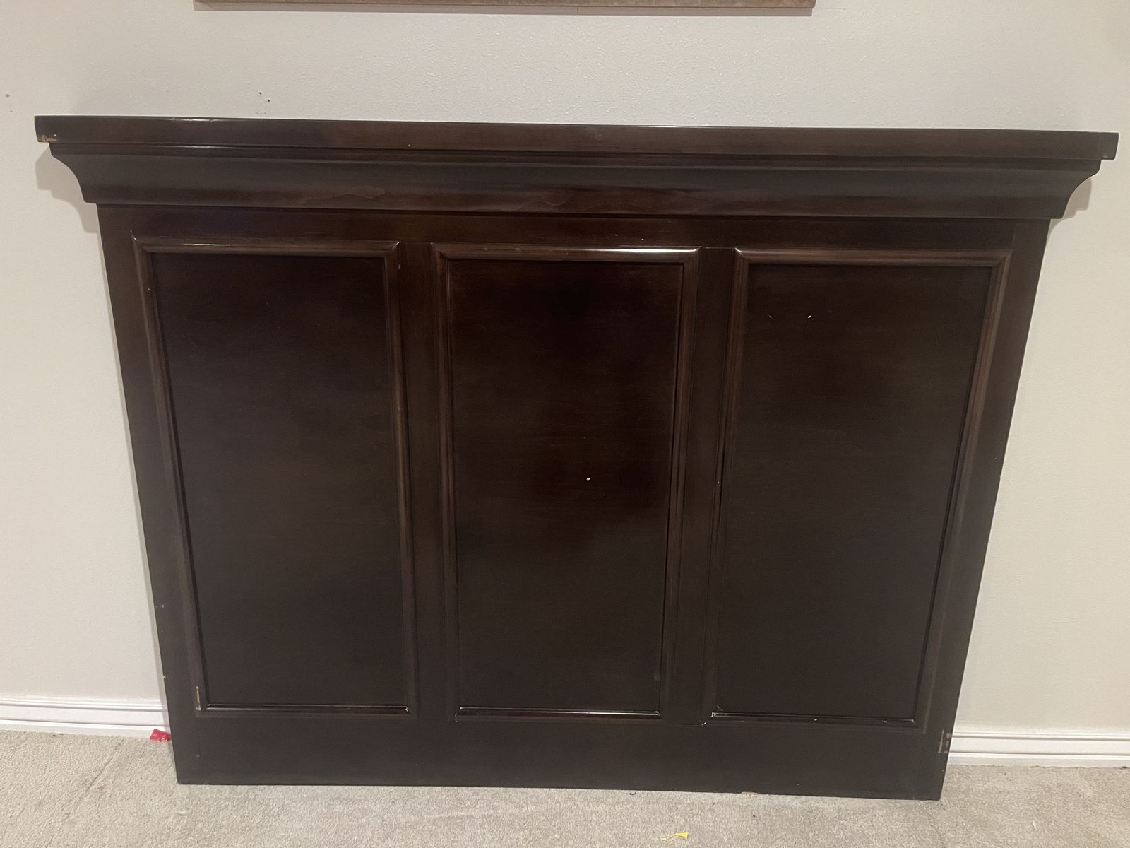 Dark brown Head board
