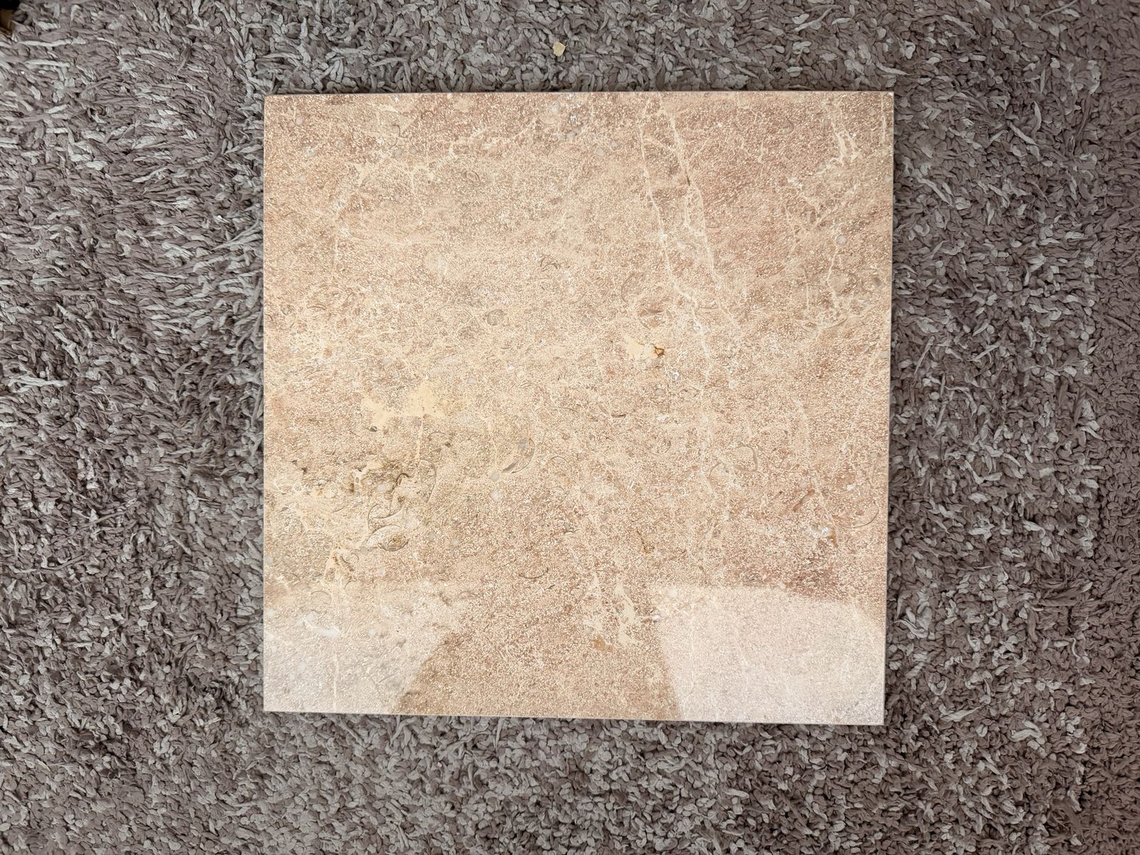 273 Sq. Ft. Genuine Beige Marble Tile – New, Never Installed – $2,000 OBO