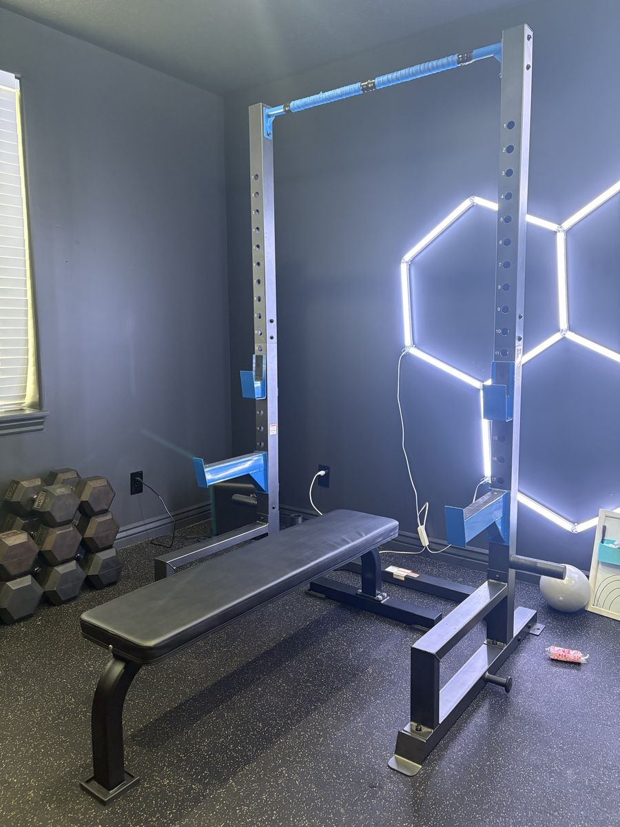 Power Rack Squat Rack & Weight Bench