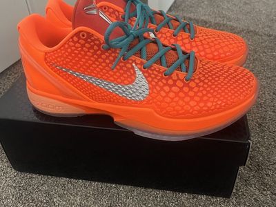 Nike Zoom Kobe 6 Protro Total Orange Mens Size 12.5 Brand New