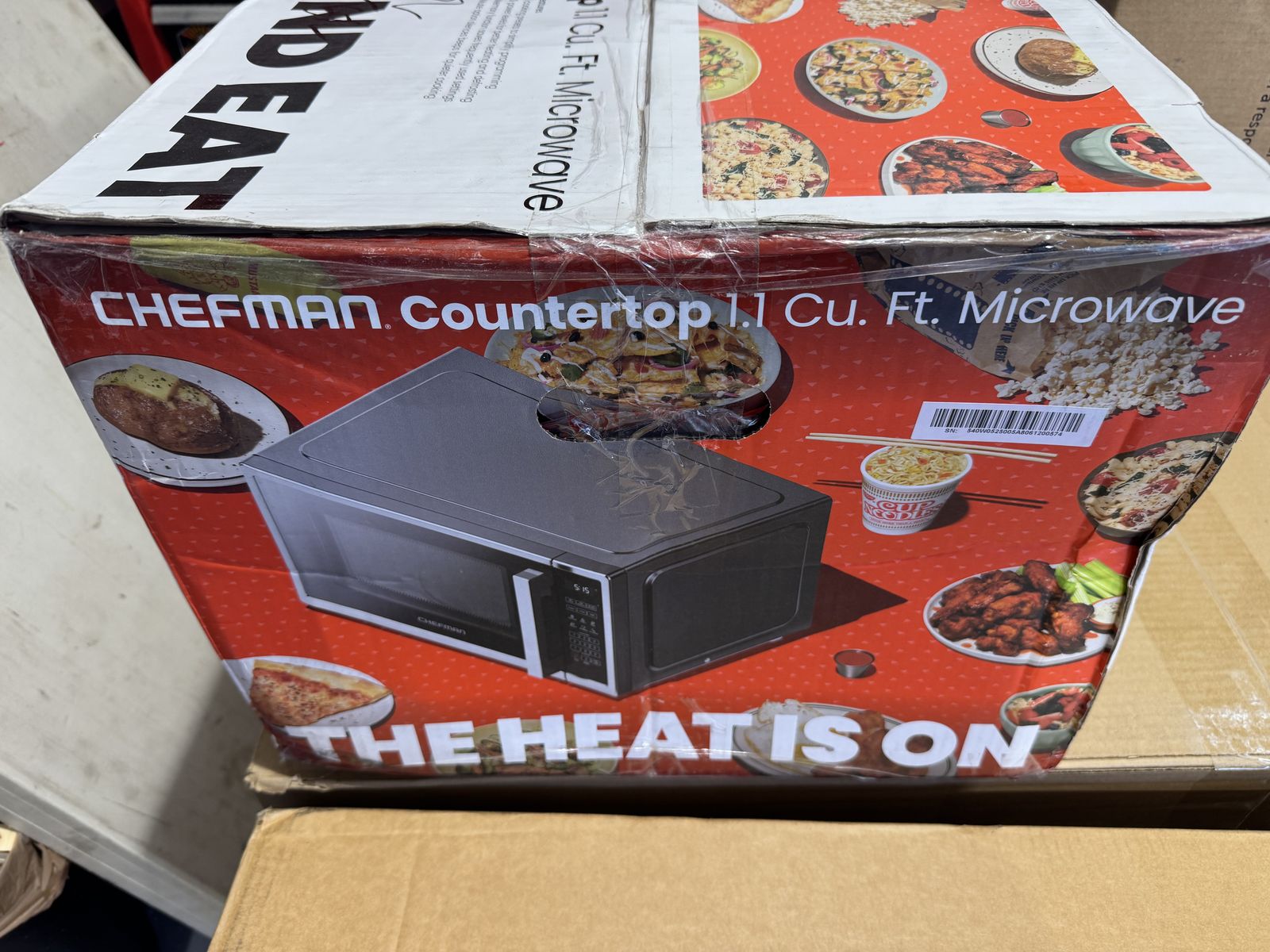 Chefman 1.1 Cu Ft 1000 Watt Microwave