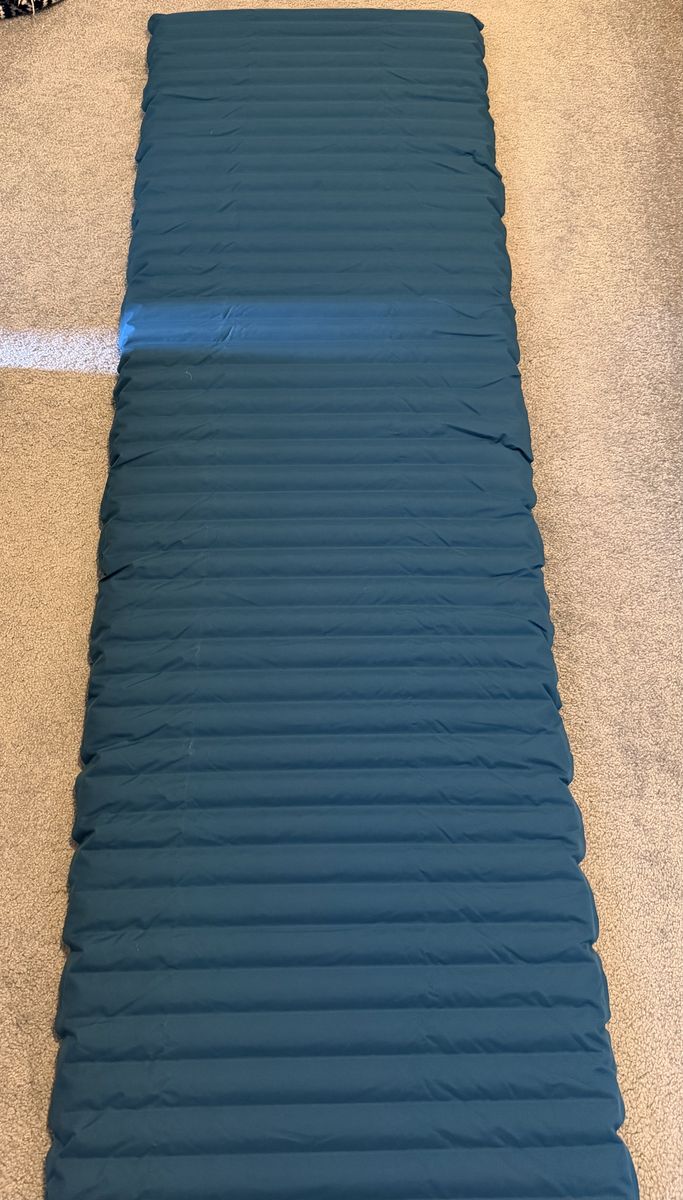 Thermarest NeoAir backpacking sleeping pad.