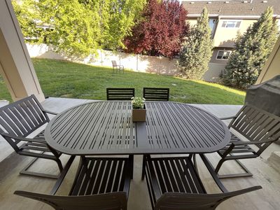 Patio table and chairs