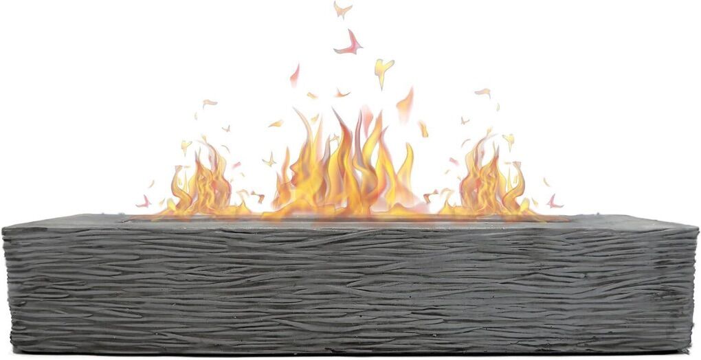 ROUNDFIRE Large Rectangle Tabletop Fire Pit