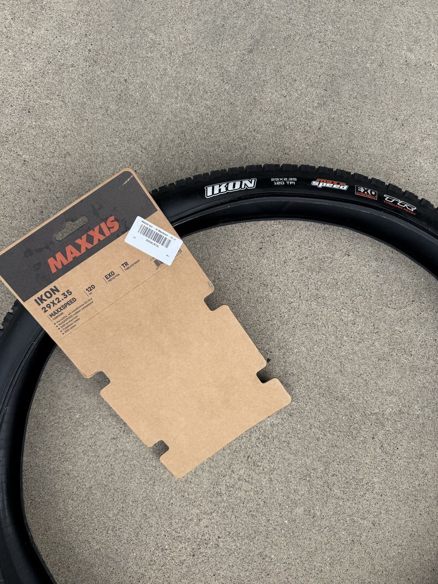 Maxxis Ikon 29x2.35 Mountain Bike Tire MaxxSpeed EXO TR 120 TPI Tubeless Ready