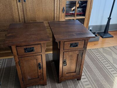 Mission/Craftsman Solid Wood Nightstands