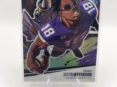 Justin Jefferson & Jalen Hurts Mangas 2025 Prizm
