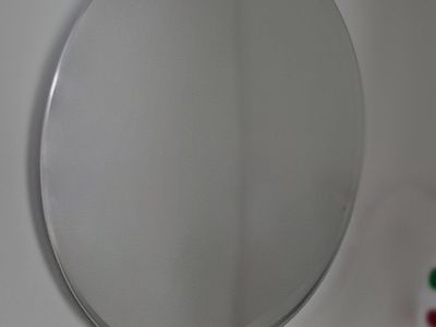 30 inch circle frameless mirror