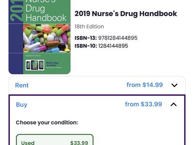 Nurse drug book 2019