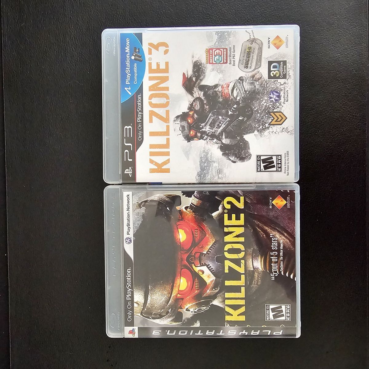 Killzone 2 + 3 (Sony Playstation 3, PS3) Both are Complete in Box (CiB)