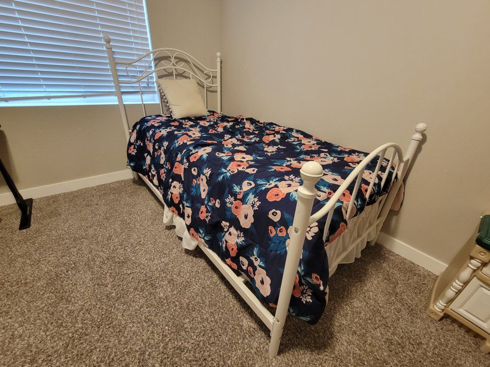 Bed Frame and Mattress