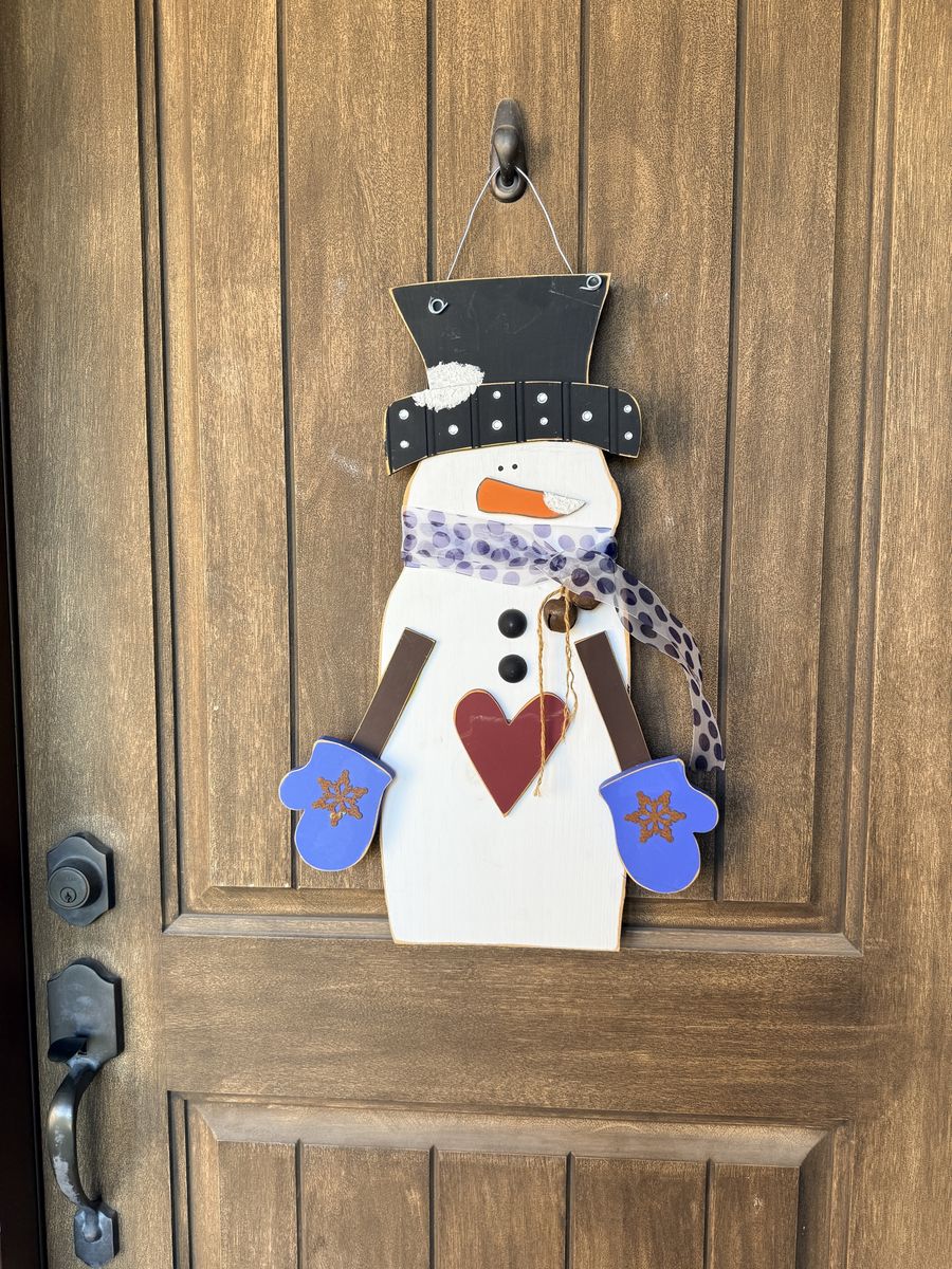 Wooden Door Hangers - Seasonal Home Decor Set