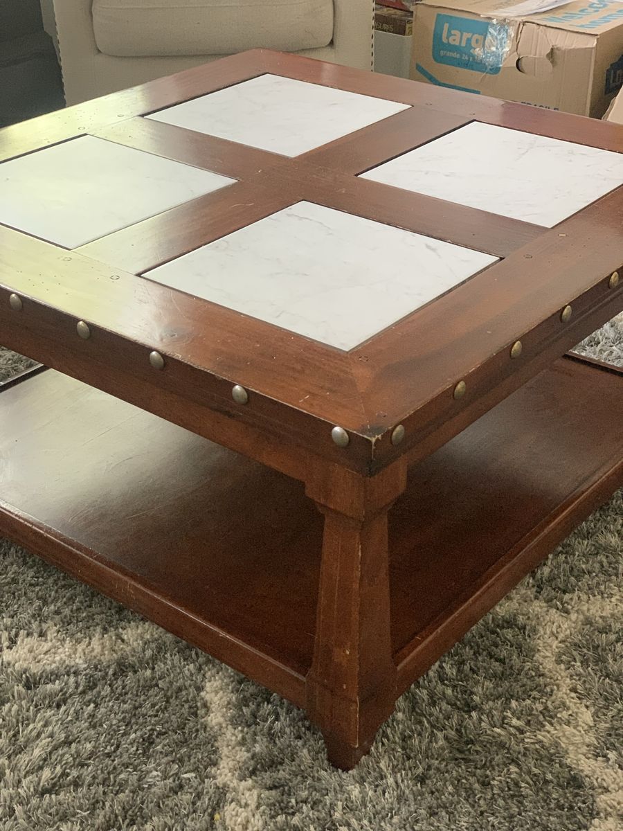 Hardwood Coffee and End Table Set