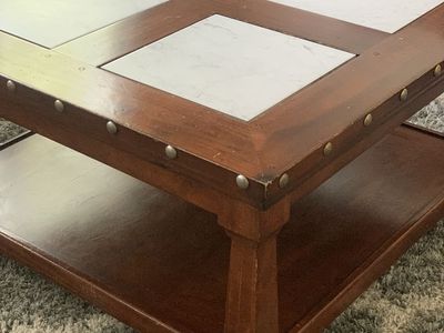Hardwood Coffee and End Table Set