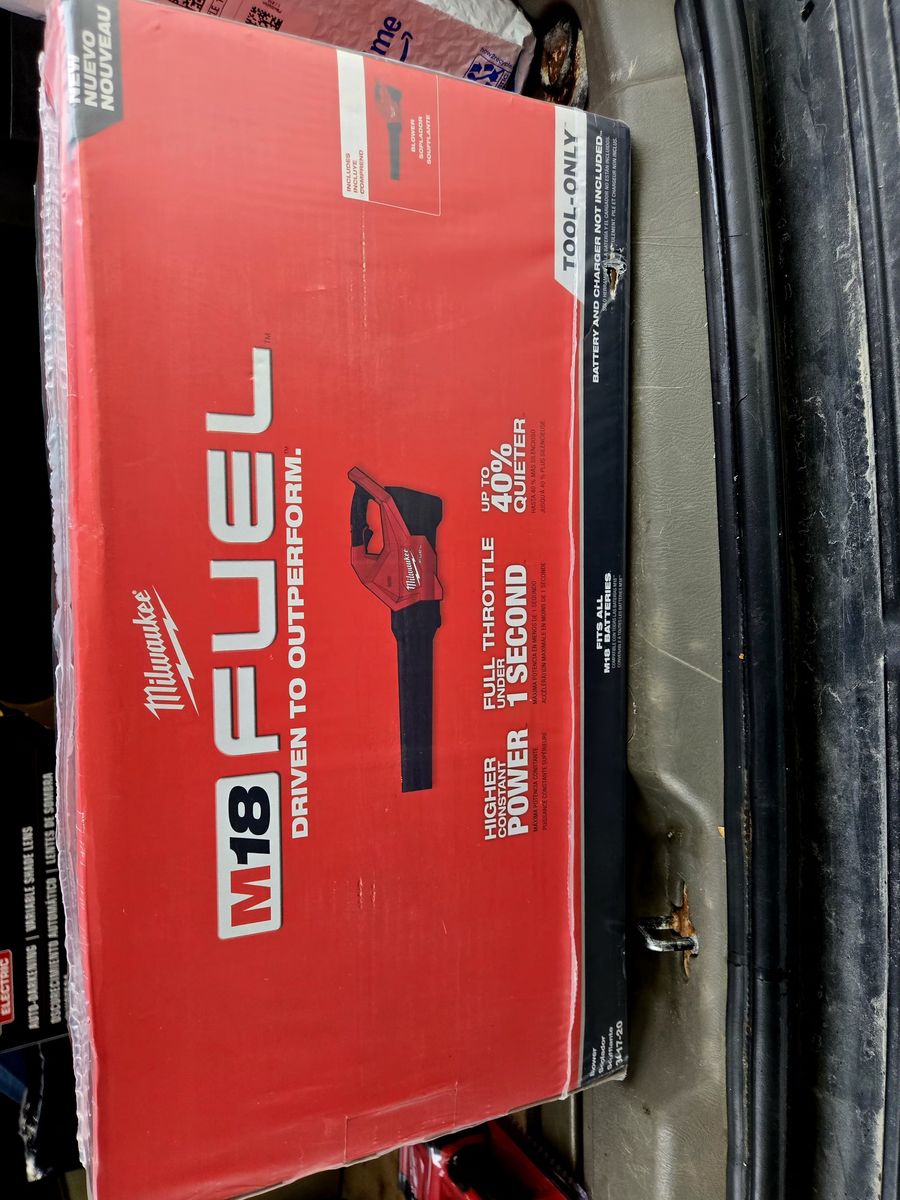 Brand New Milwaukee M18 Cordless Blower – $125 (Retail $179)!