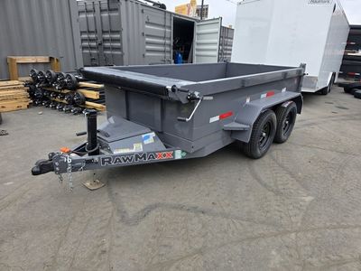 2026 RawMaxx 5X10 SDX 7K Dump Trailer