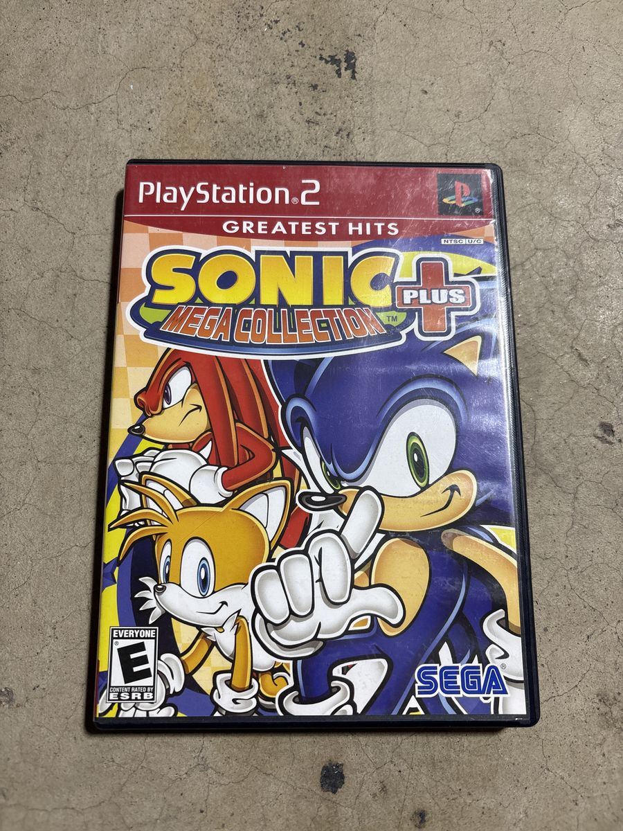 PS2 Sonic Plus Mega Collection