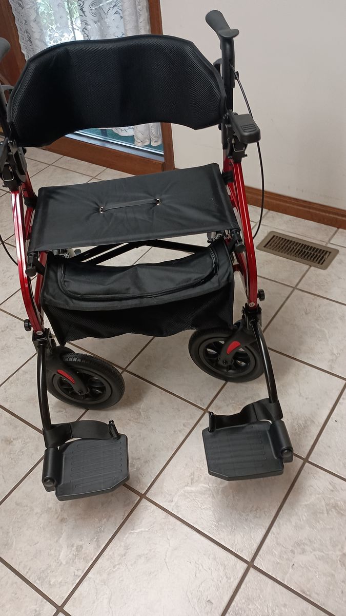 Rollator and Wheelchair (Foldable)
