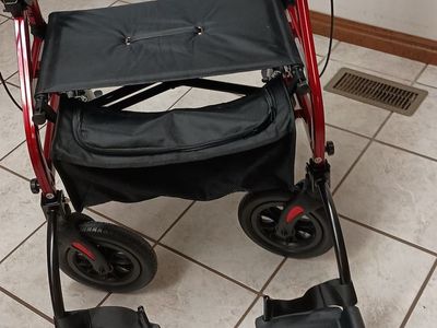 Rollator and Wheelchair (Foldable)