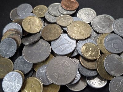 World Coins - Western Europe/ Germany, Spain, Italy, Portugal+