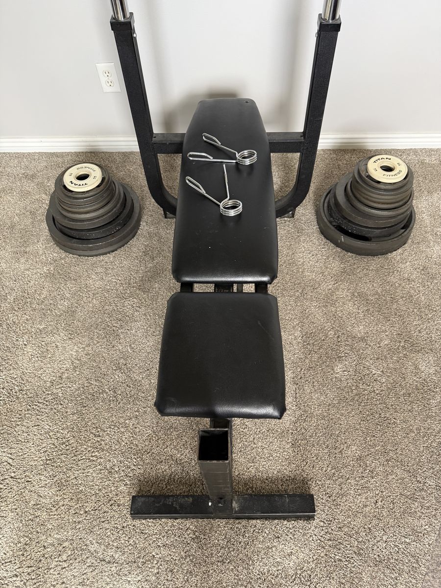 Weightbench, Bars, And Multiple Weights